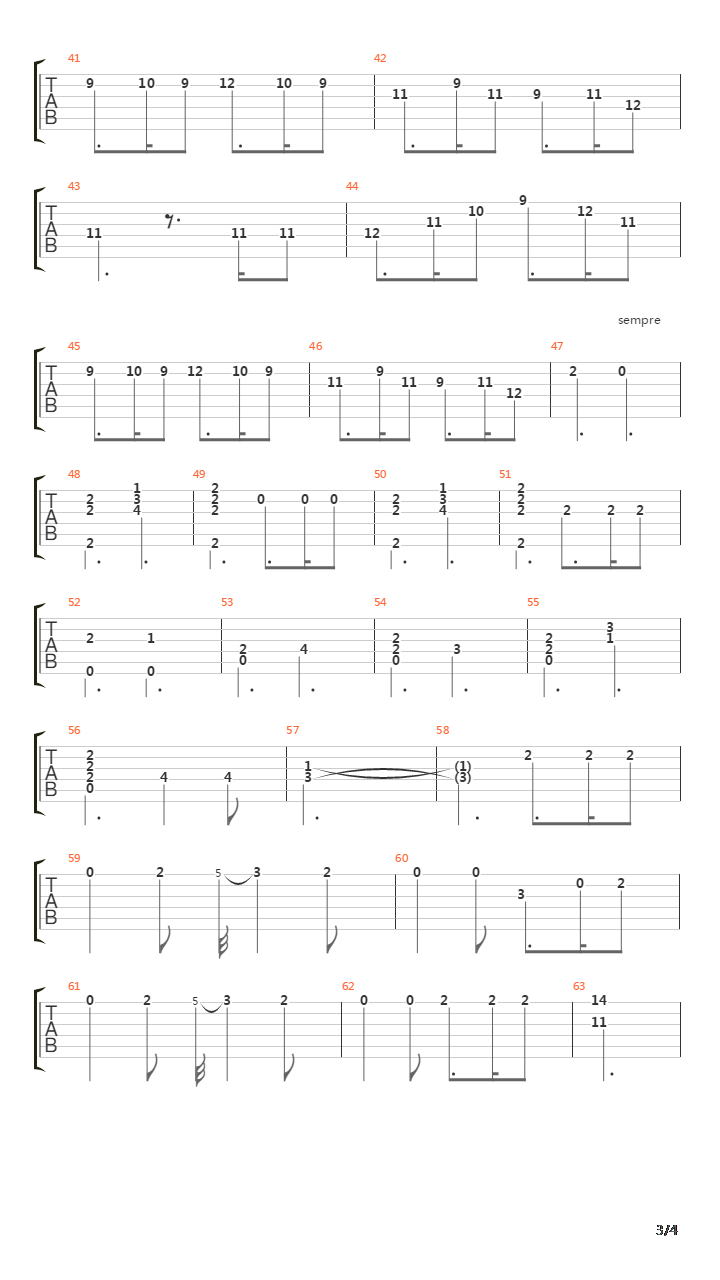 Cataluna Op 47 No2 Quartet吉他谱