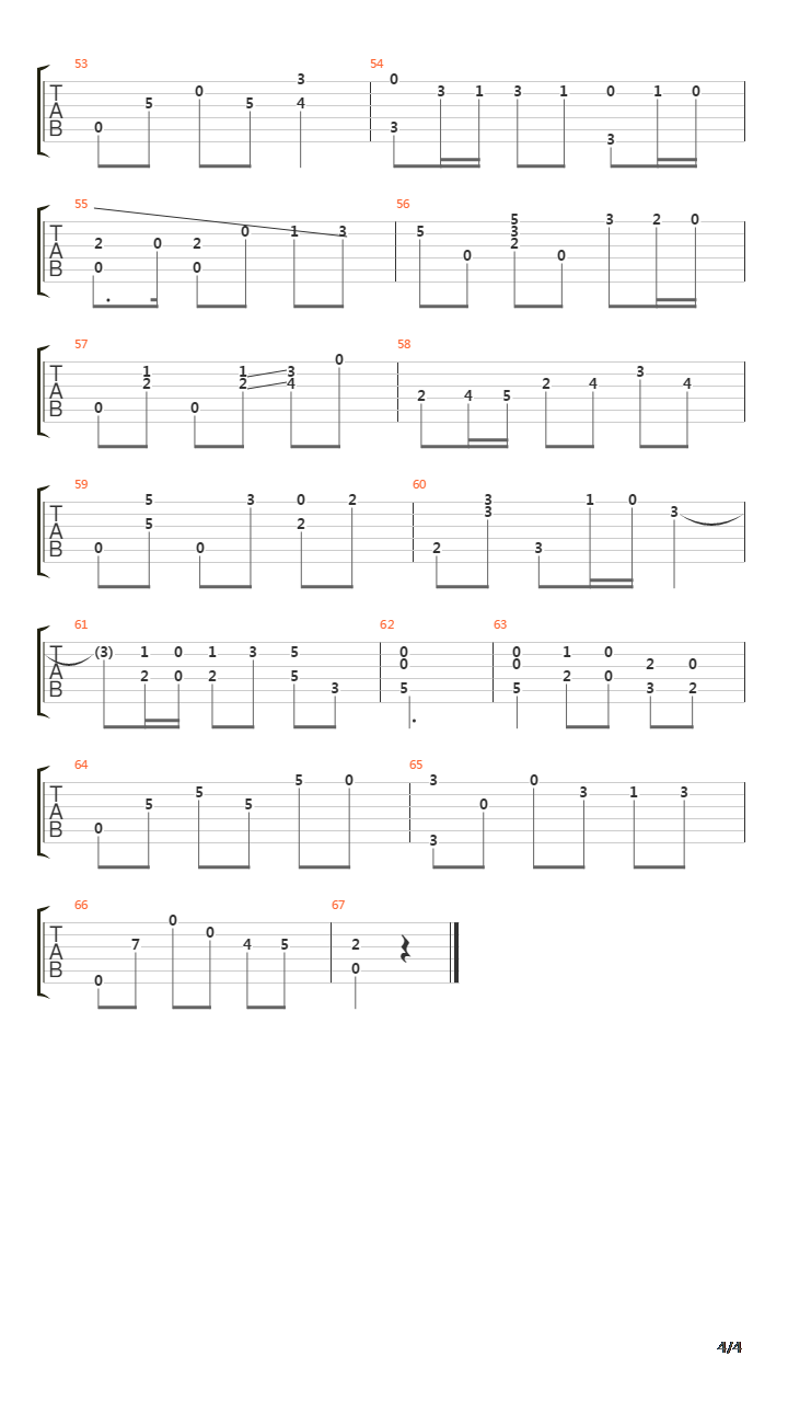 Scarboroug Fair 2吉他谱