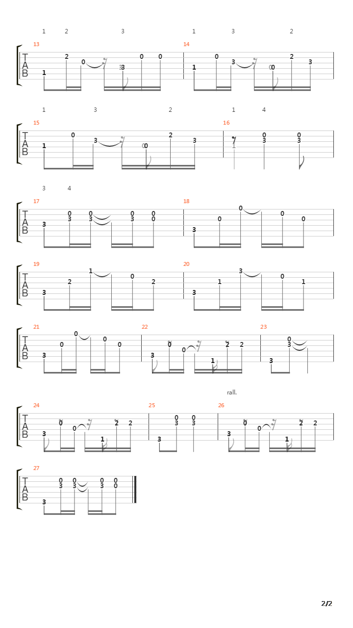 Tudes Simples V吉他谱