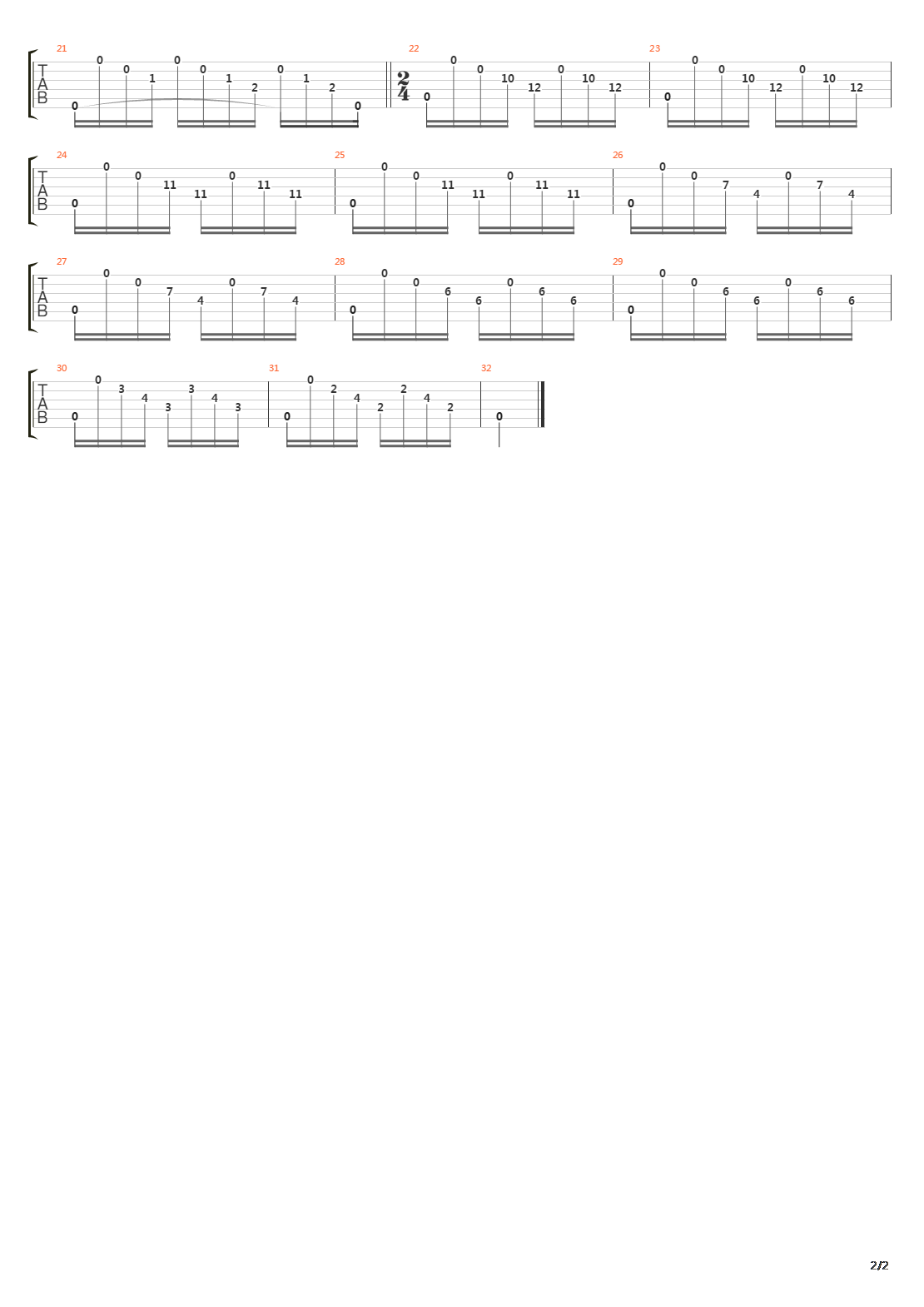 Tudes Simples Vi吉他谱