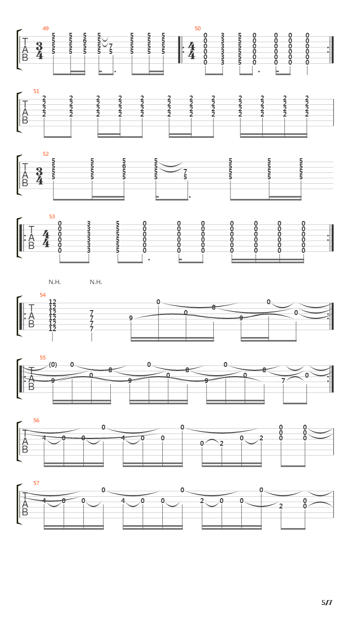 Bron Y Aur Stomp吉他谱