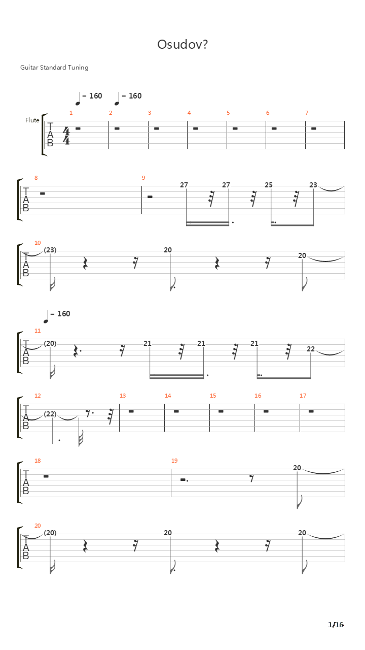 5th Symphony吉他谱