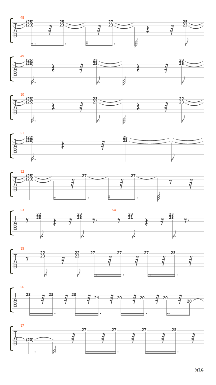 5th Symphony吉他谱