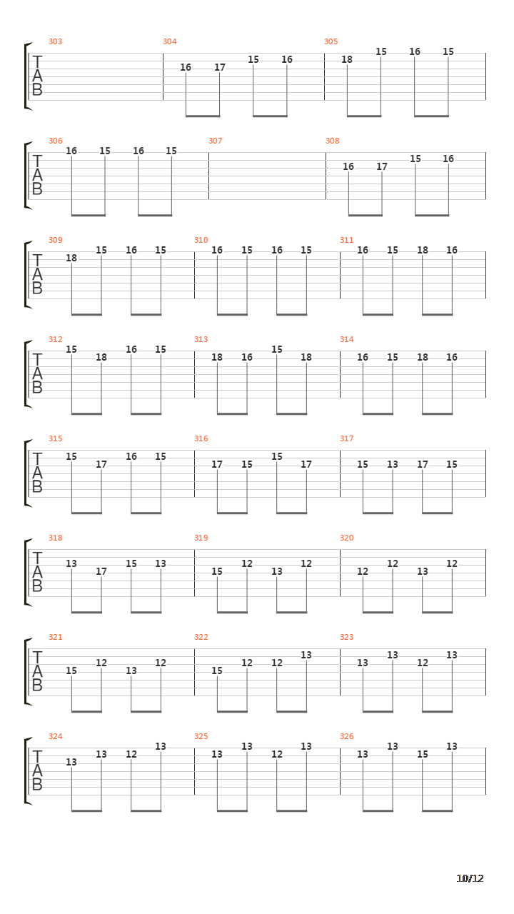 5th Symphony吉他谱