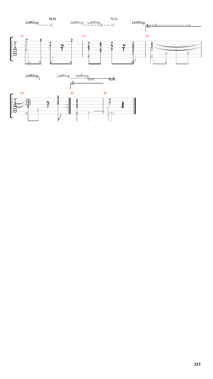 Estrellita吉他谱