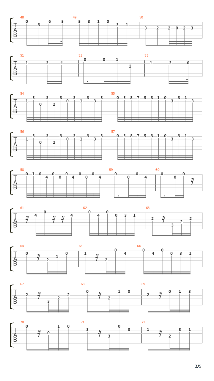 La Lettre Elise吉他谱