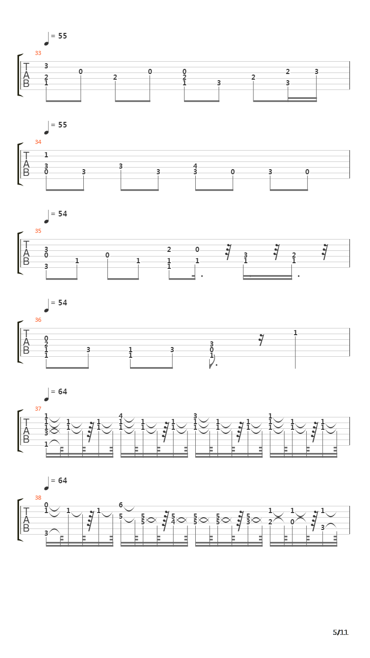 Pathetique Sonata - 2nd Movement吉他谱