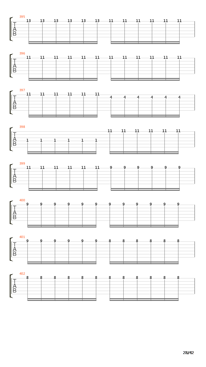 String Quartet 13th - Grosse Fuge Op 133吉他谱