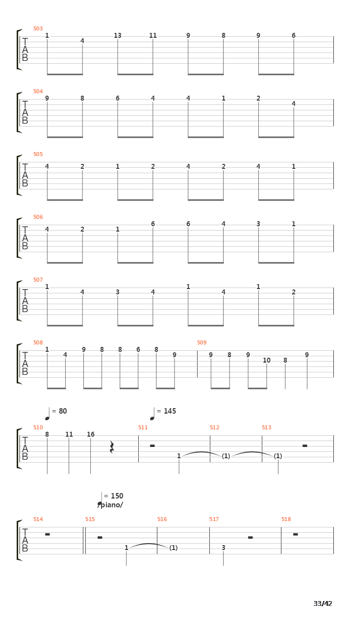 String Quartet 13th - Grosse Fuge Op 133吉他谱