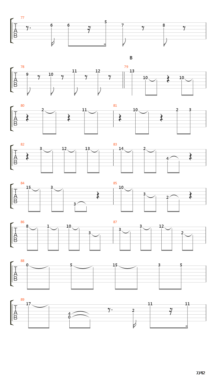 String Quartet 13th - Grosse Fuge Op 133吉他谱