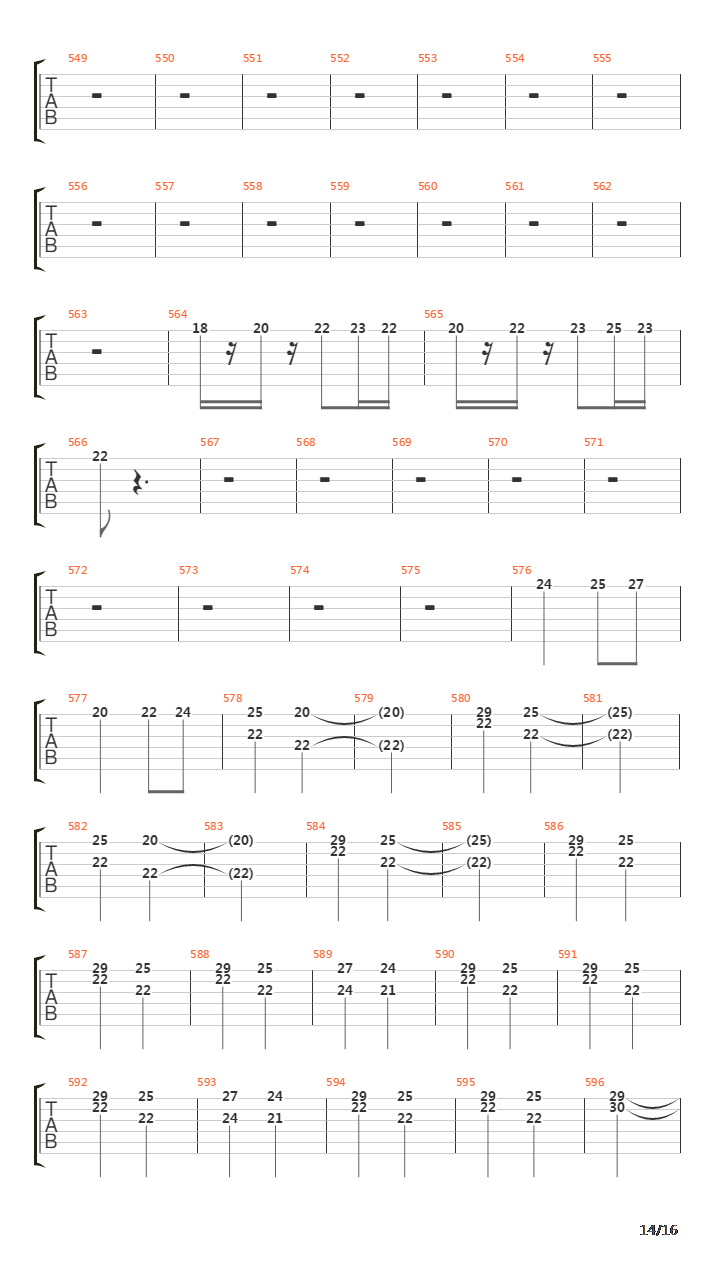 Symphony No 6 Pastoral I Allegro Ma Non Troppo吉他谱