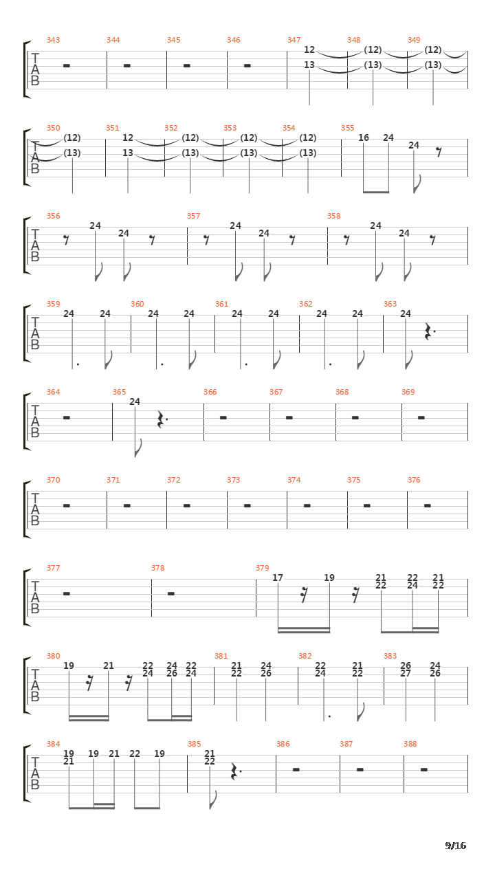 Symphony No 6 Pastoral I Allegro Ma Non Troppo吉他谱