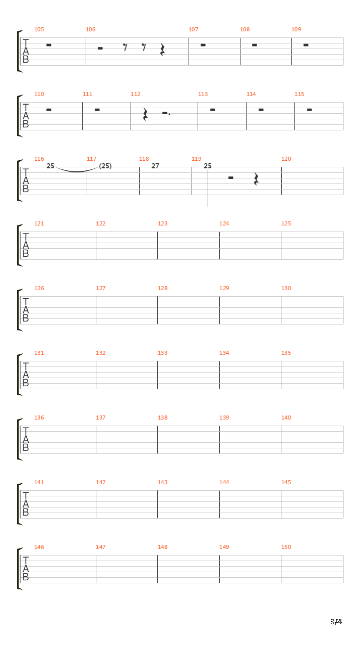 Symphony No 6 Pastoral Iv Gewitter - Sturm吉他谱