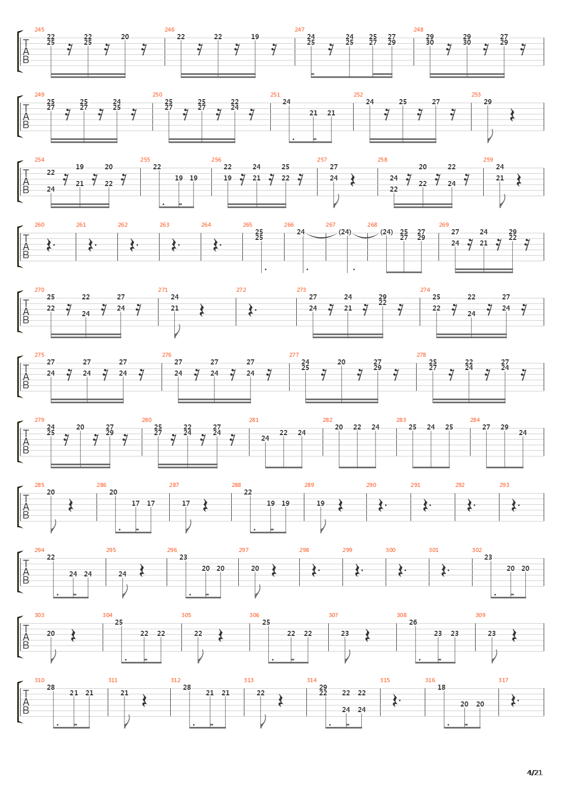 Symphony No 9 In D Minor Op 125吉他谱