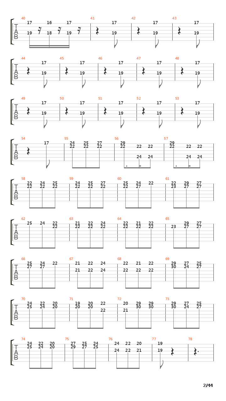 Symphony No 9 In D Minor Op 125吉他谱