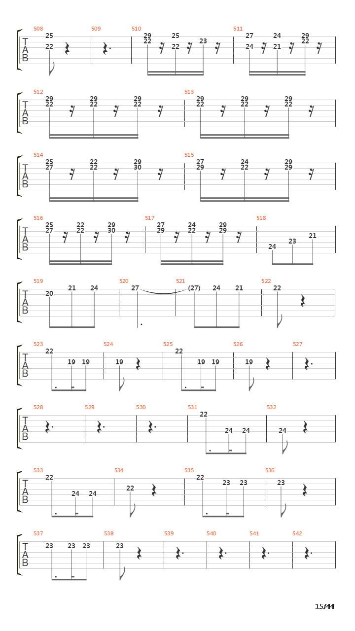 Symphony No 9 In D Minor Op 125吉他谱