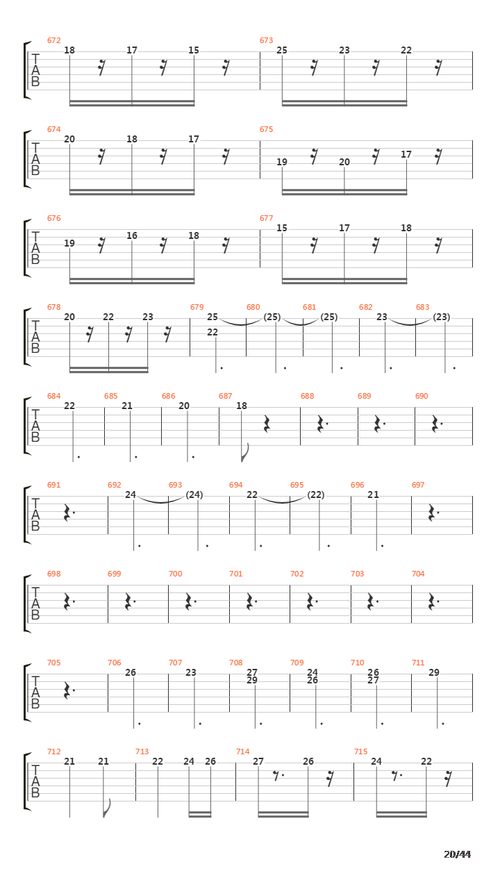 Symphony No 9 In D Minor Op 125吉他谱