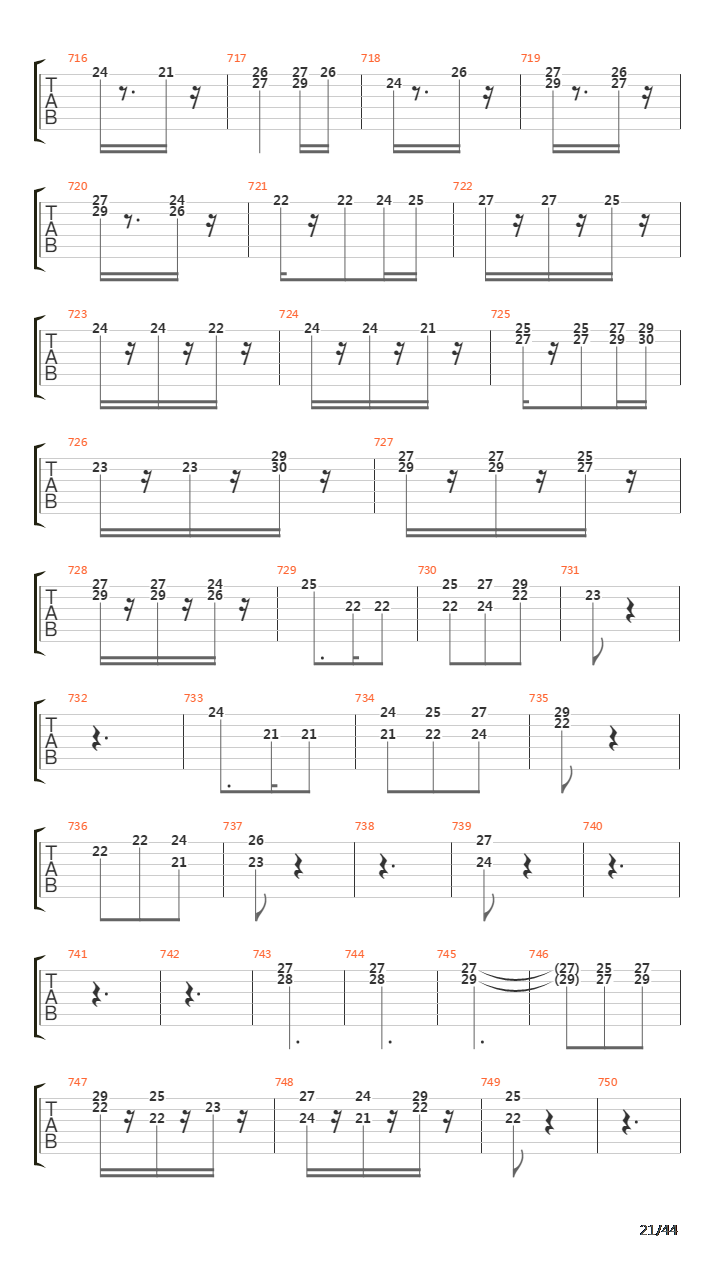 Symphony No 9 In D Minor Op 125吉他谱