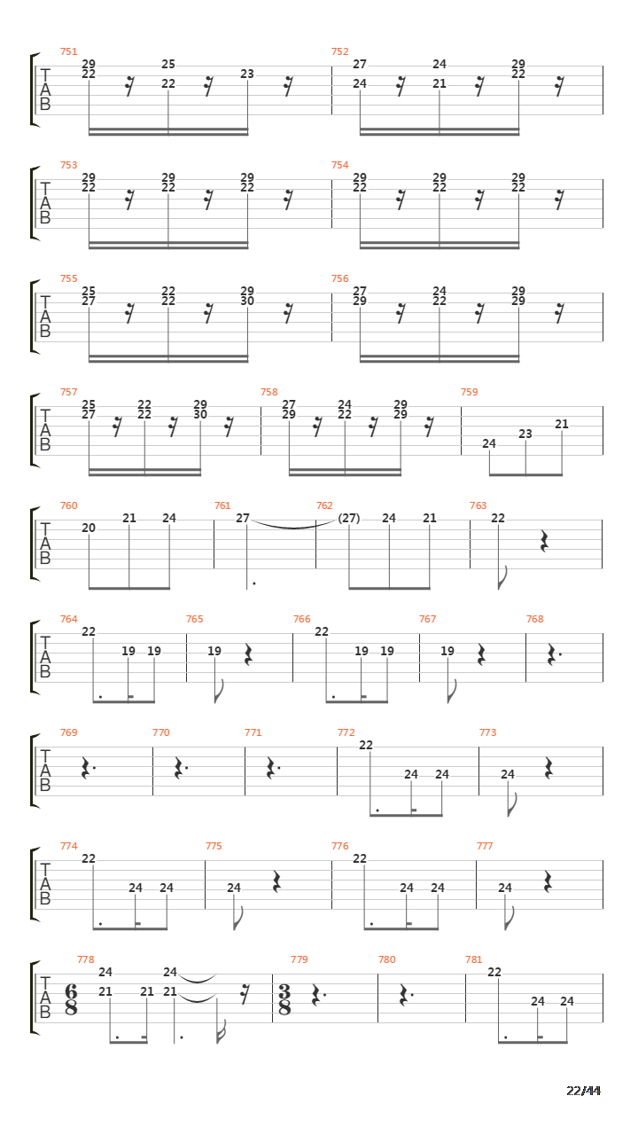 Symphony No 9 In D Minor Op 125吉他谱