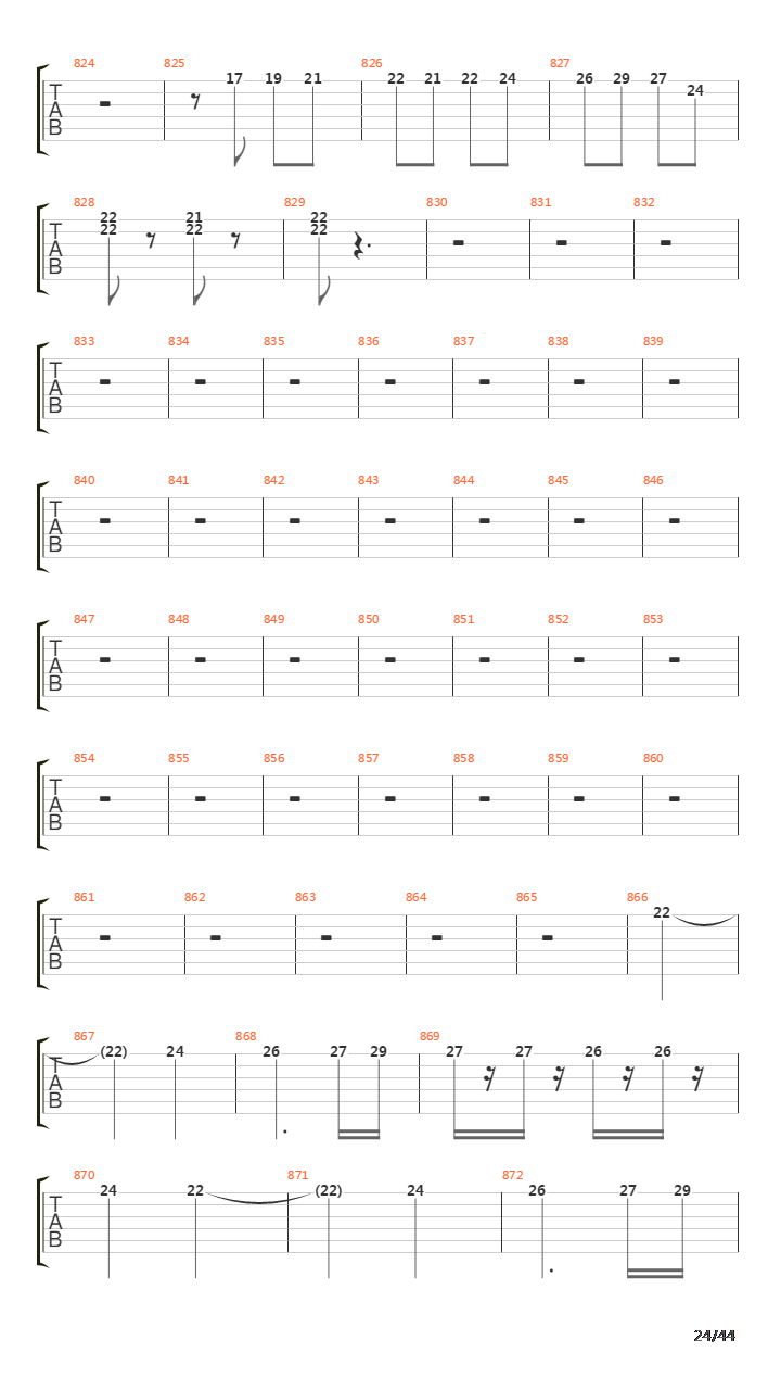 Symphony No 9 In D Minor Op 125吉他谱