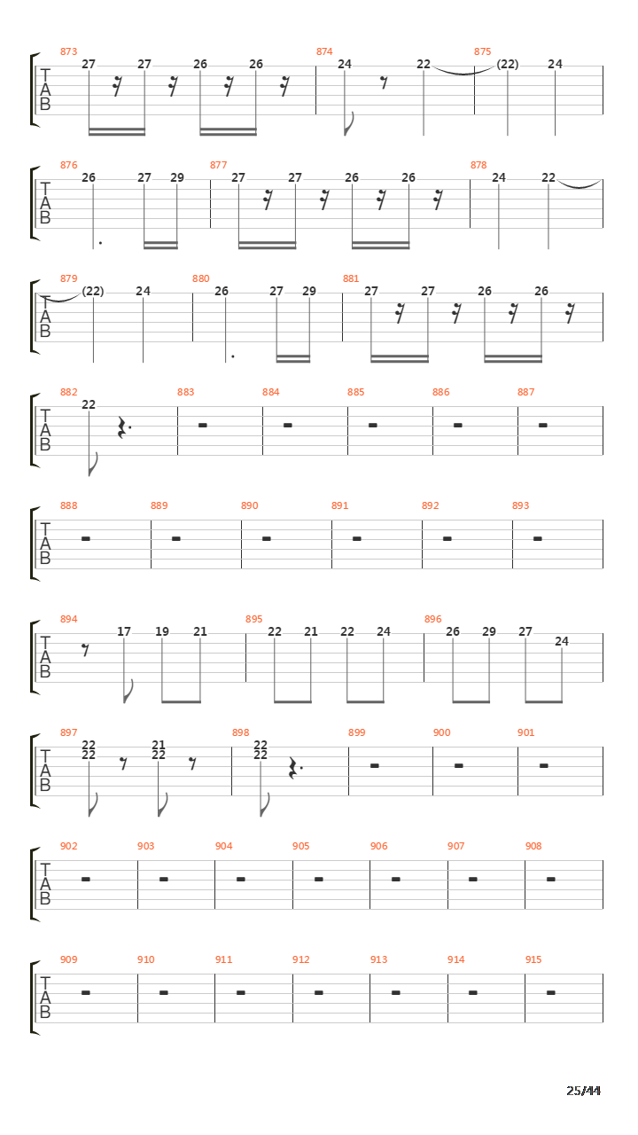 Symphony No 9 In D Minor Op 125吉他谱