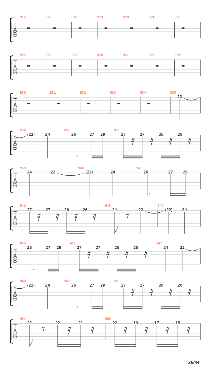 Symphony No 9 In D Minor Op 125吉他谱