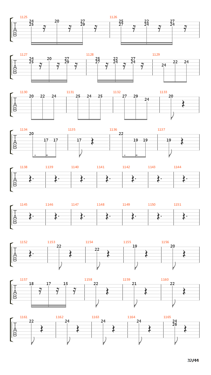 Symphony No 9 In D Minor Op 125吉他谱