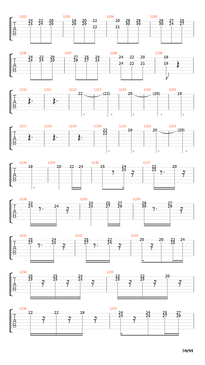 Symphony No 9 In D Minor Op 125吉他谱