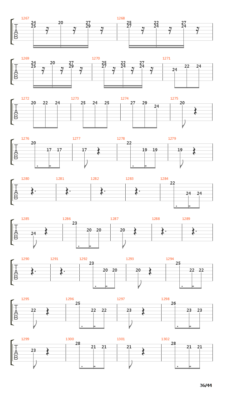 Symphony No 9 In D Minor Op 125吉他谱