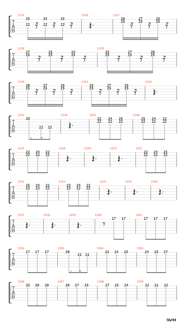 Symphony No 9 In D Minor Op 125吉他谱