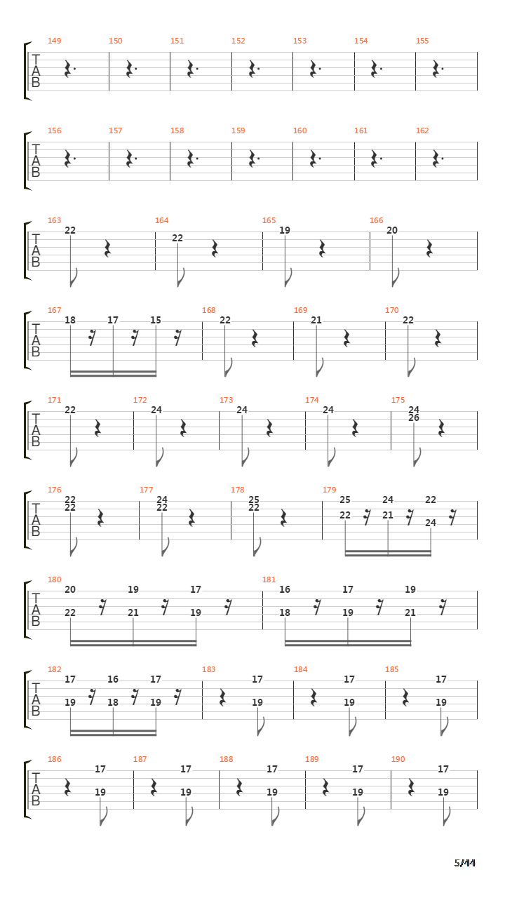 Symphony No 9 In D Minor Op 125吉他谱