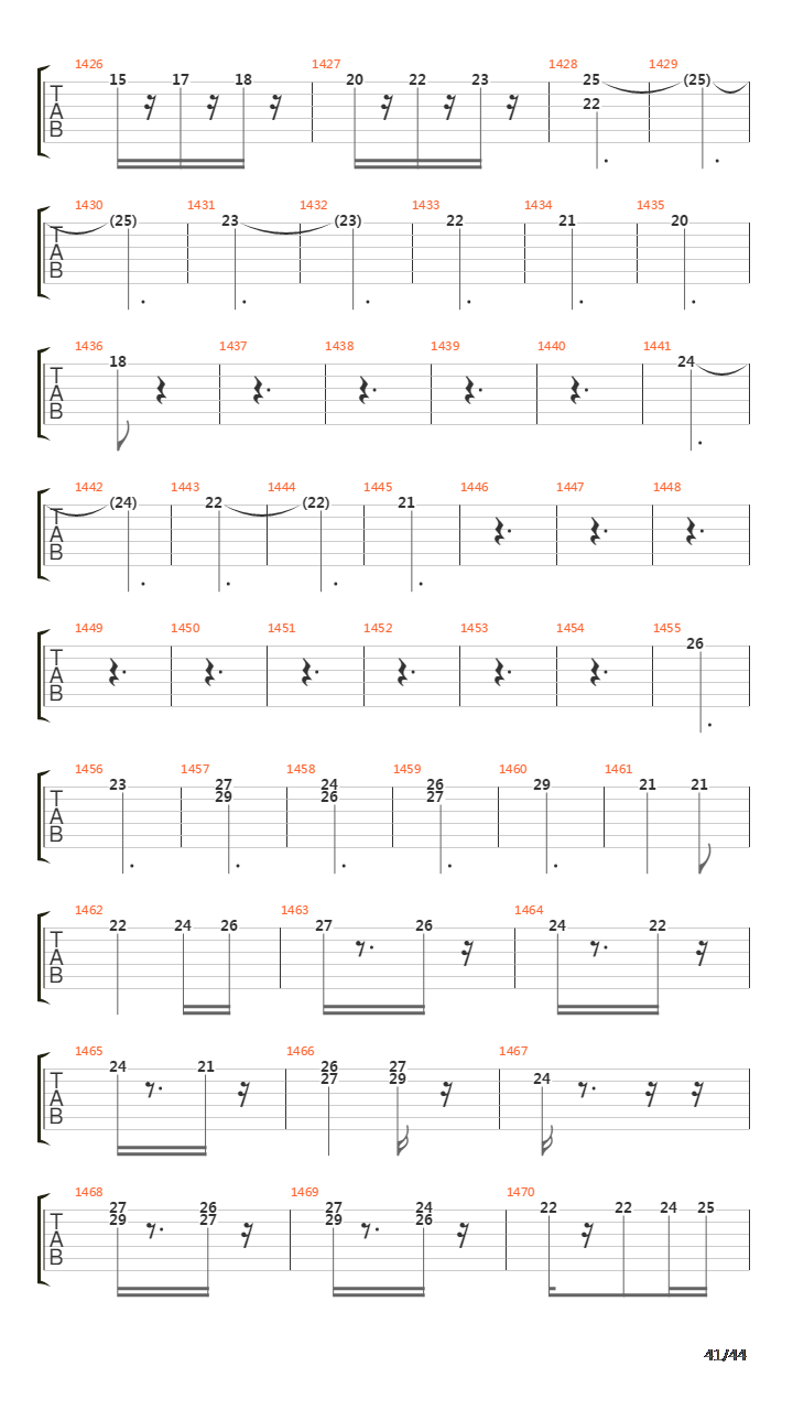 Symphony No 9 In D Minor Op 125吉他谱