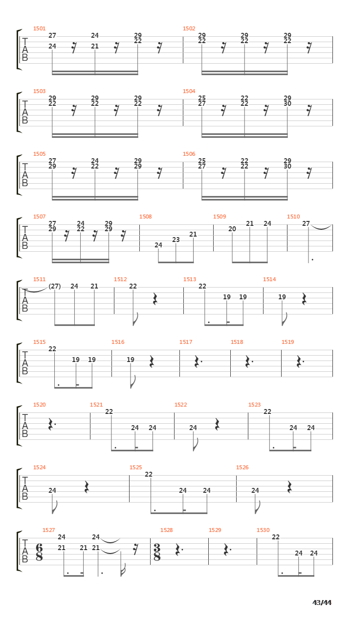 Symphony No 9 In D Minor Op 125吉他谱