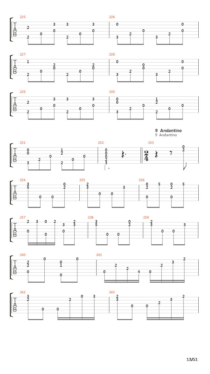 32 Easy Pieces For Guitar Opus 30吉他谱