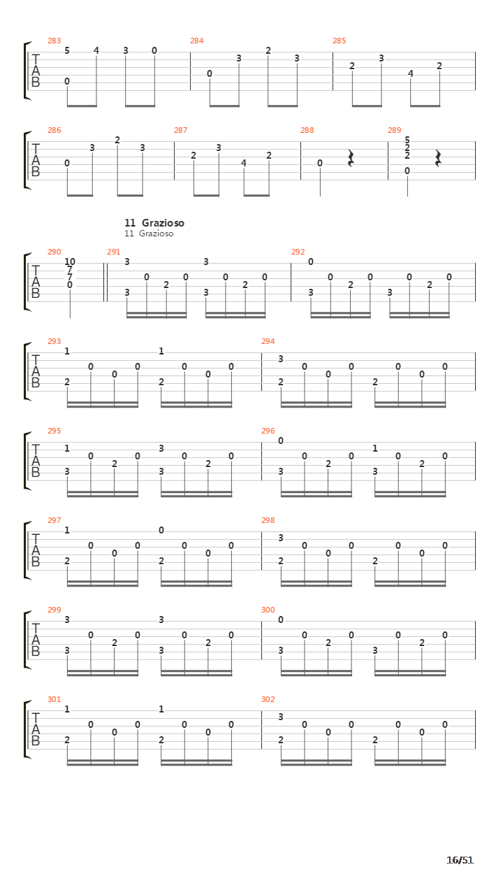 32 Easy Pieces For Guitar Opus 30吉他谱