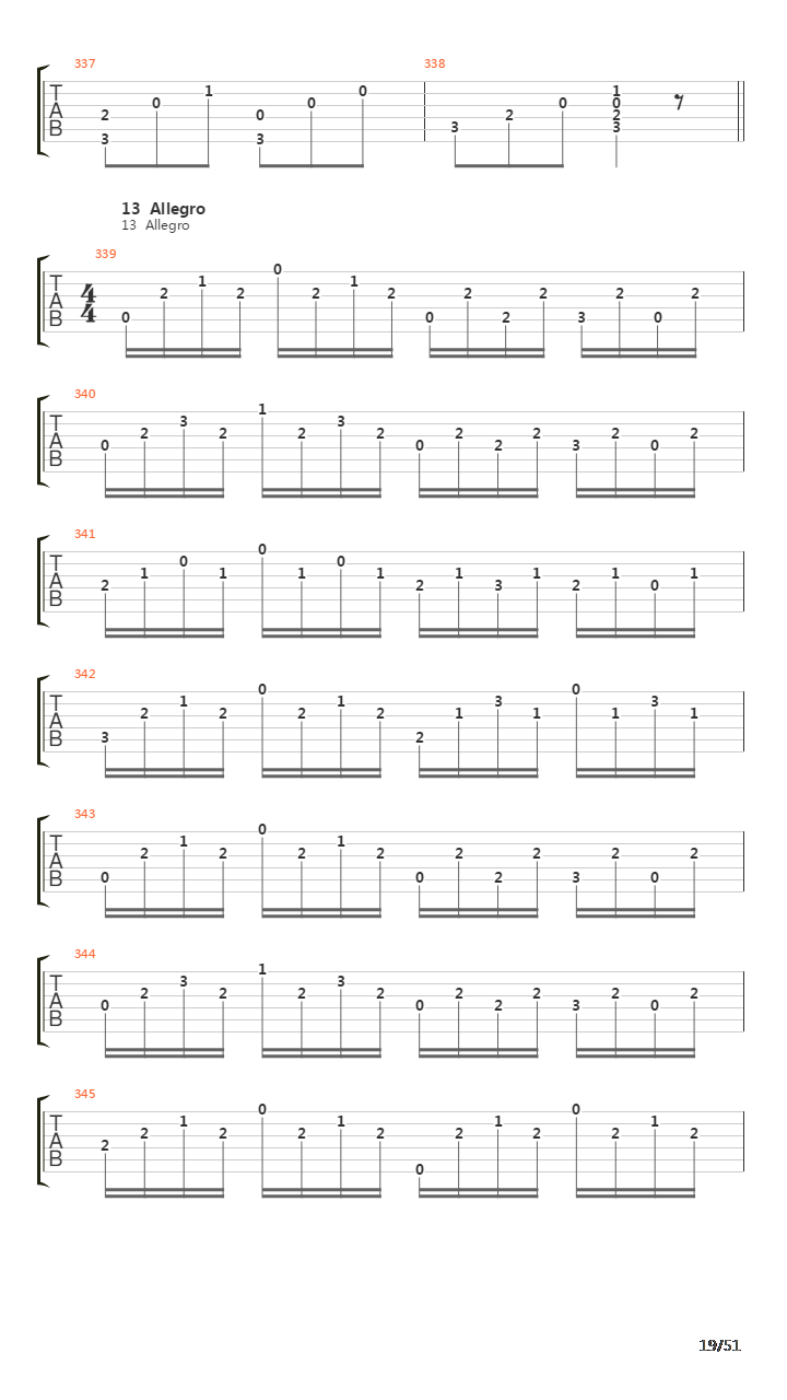 32 Easy Pieces For Guitar Opus 30吉他谱