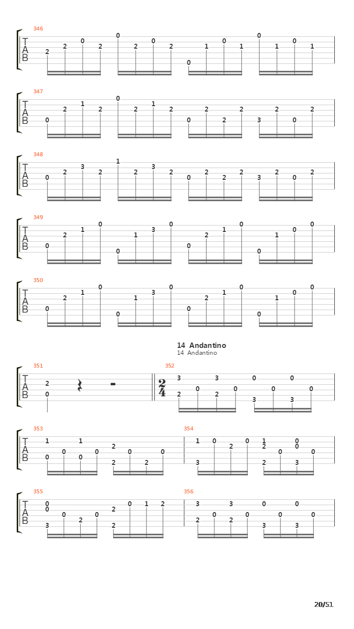 32 Easy Pieces For Guitar Opus 30吉他谱