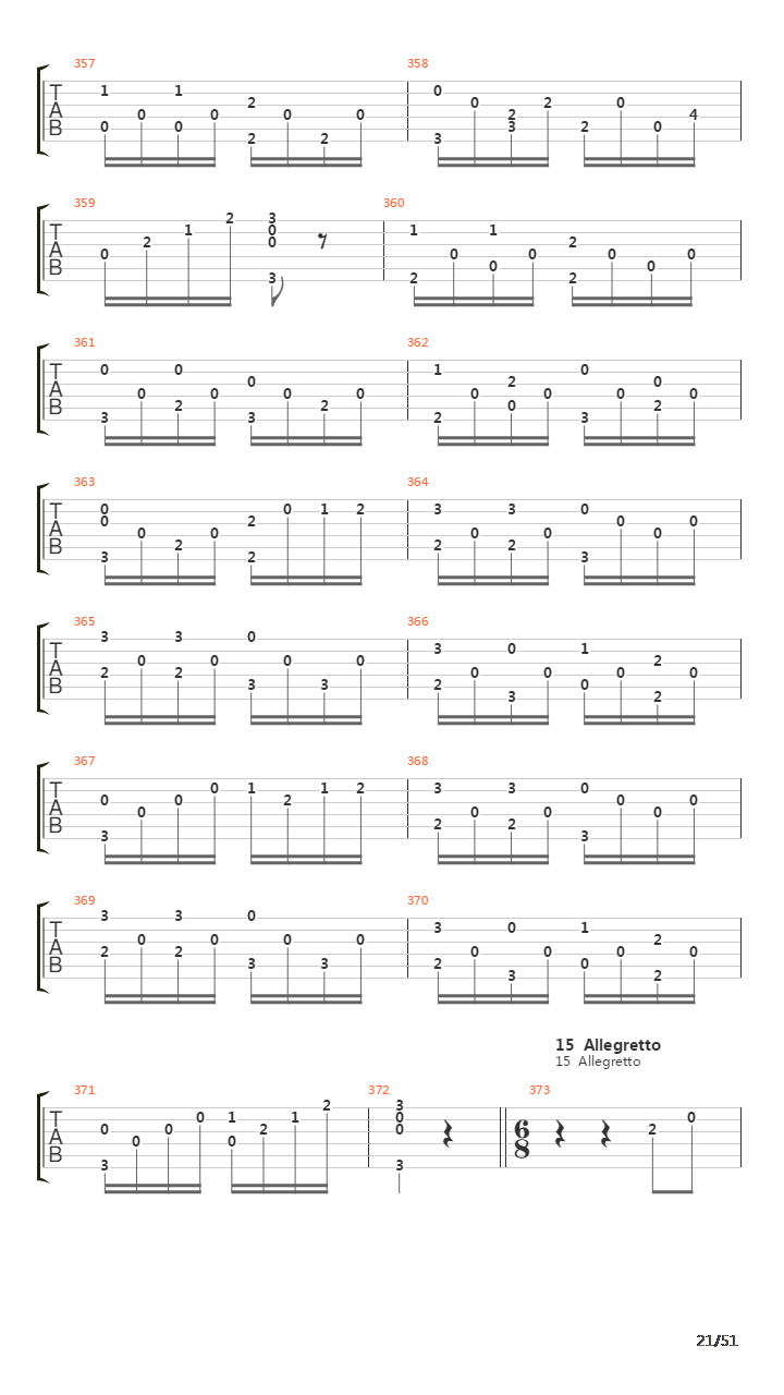 32 Easy Pieces For Guitar Opus 30吉他谱