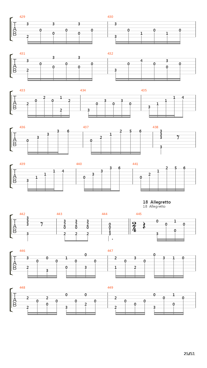 32 Easy Pieces For Guitar Opus 30吉他谱