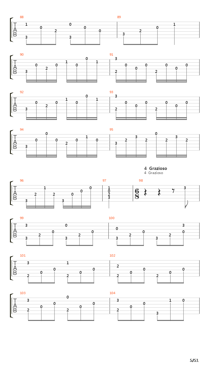 32 Easy Pieces For Guitar Opus 30吉他谱