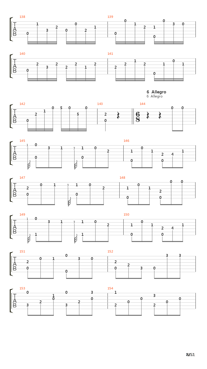 32 Easy Pieces For Guitar Opus 30吉他谱