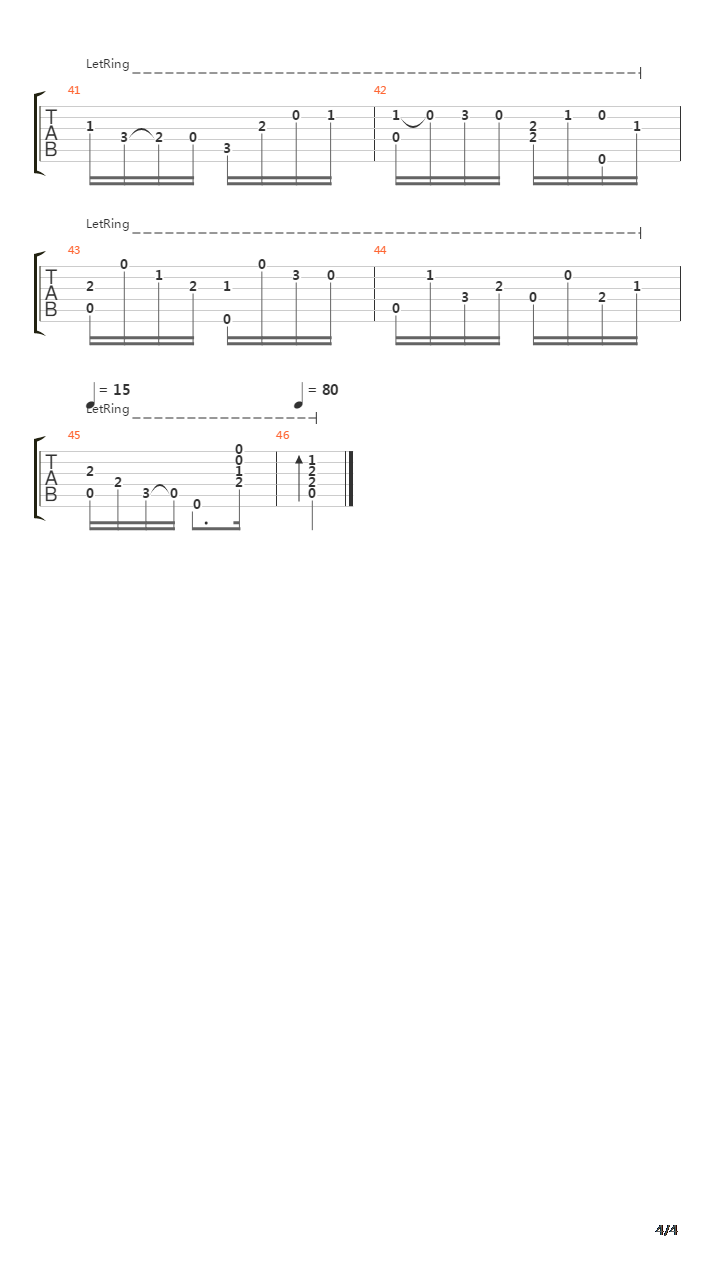 Moderato吉他谱