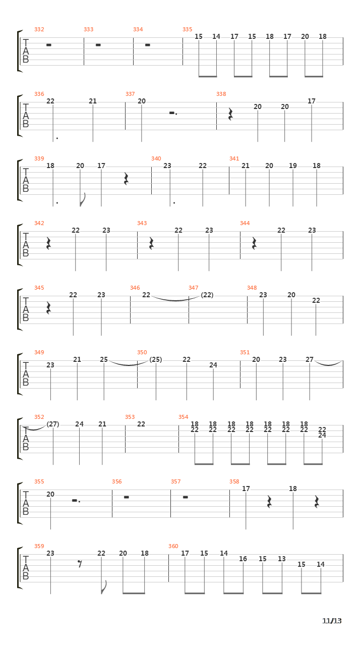 Symphony No 40 In G Minor吉他谱