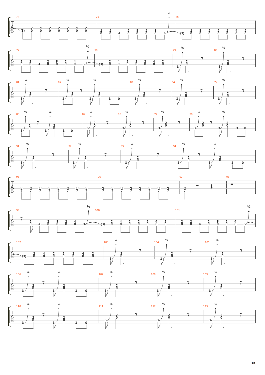 Rock And Roll吉他谱