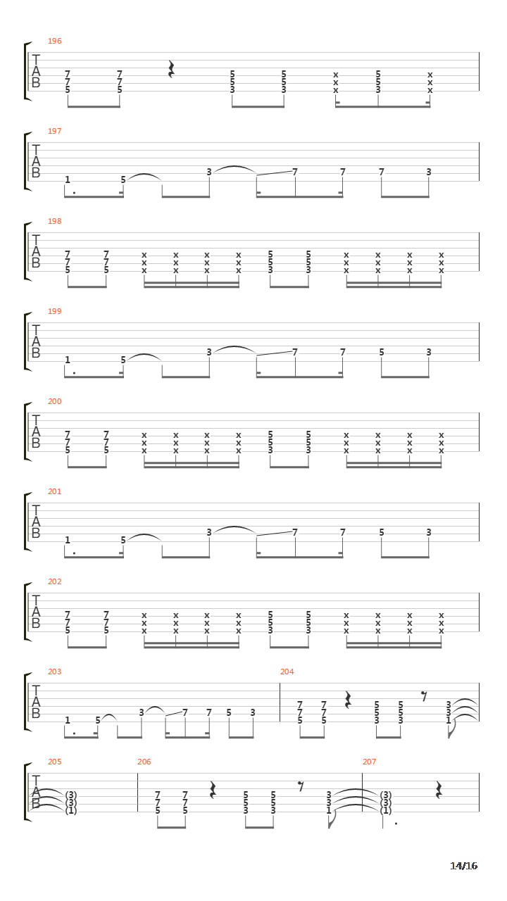 Stairway To Heaven吉他谱