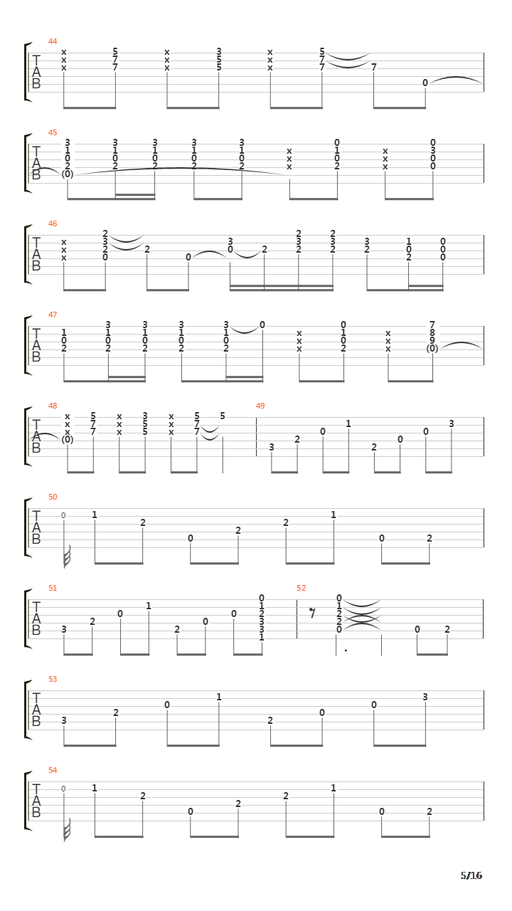 Stairway To Heaven吉他谱