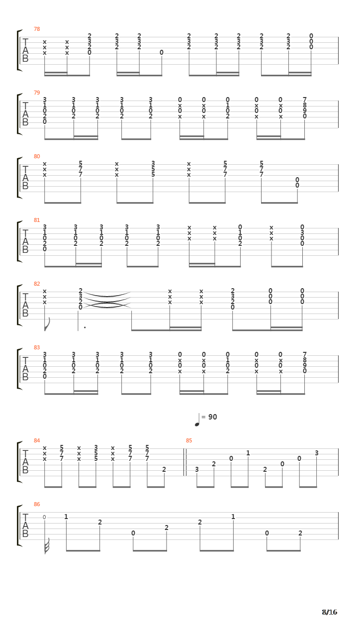 Stairway To Heaven吉他谱