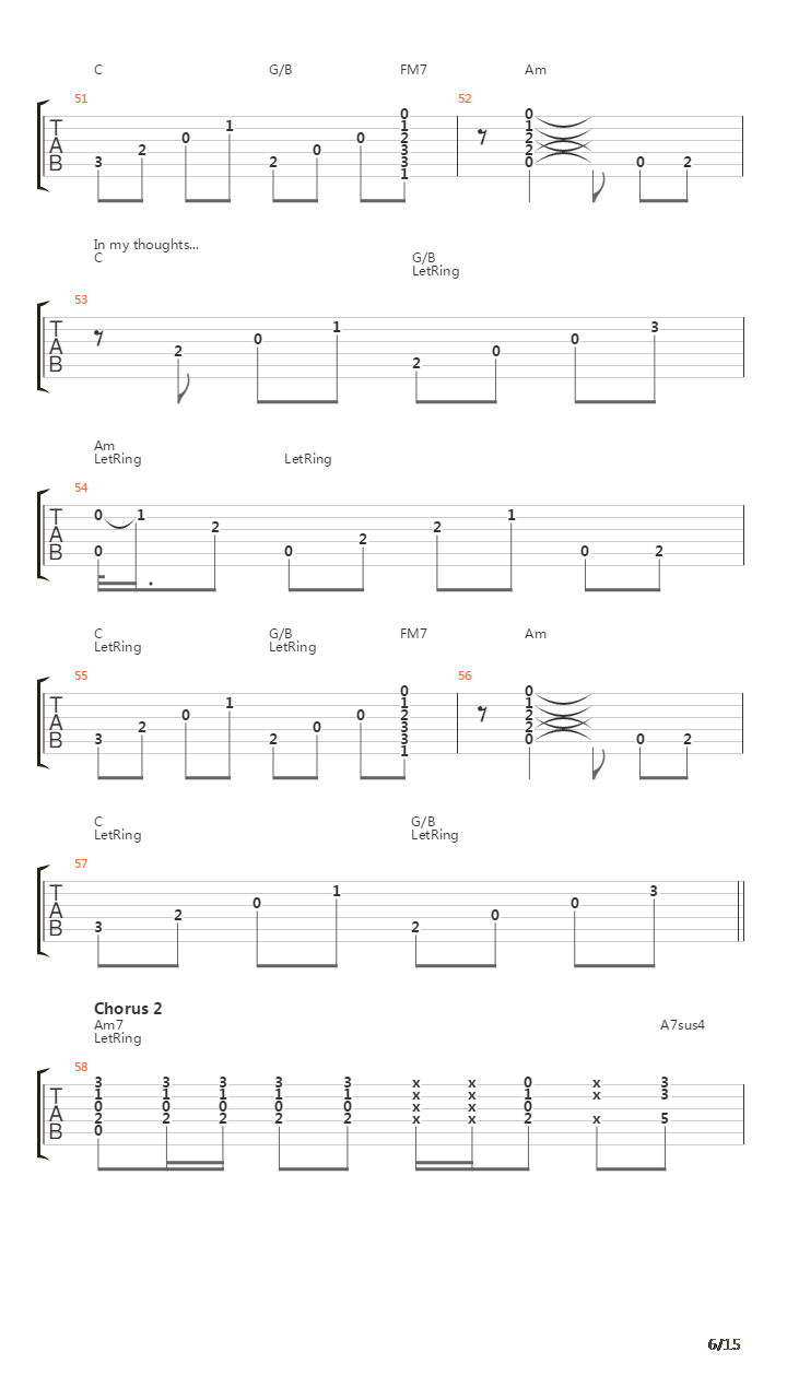 Stairway To Heaven吉他谱