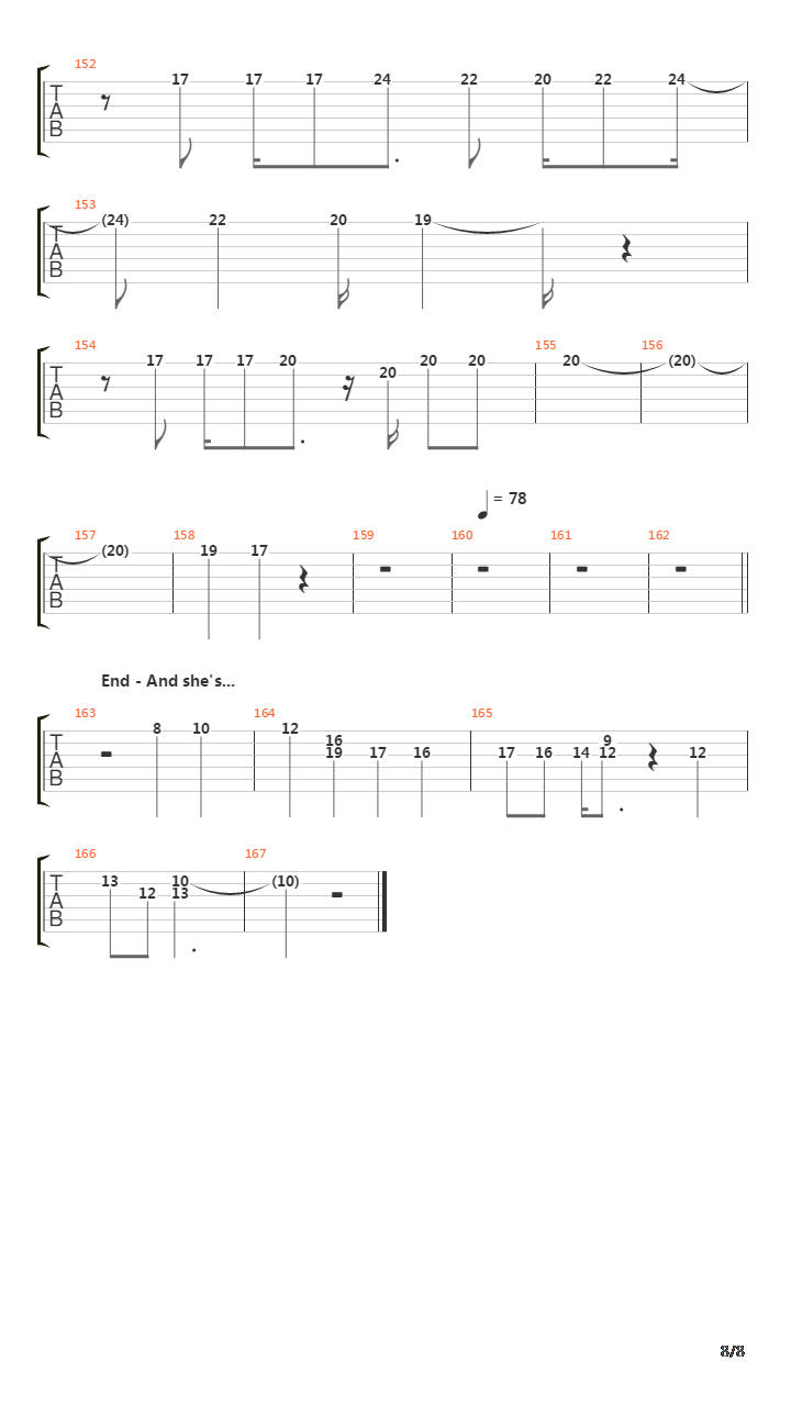 Stairway To Heaven(10)吉他谱