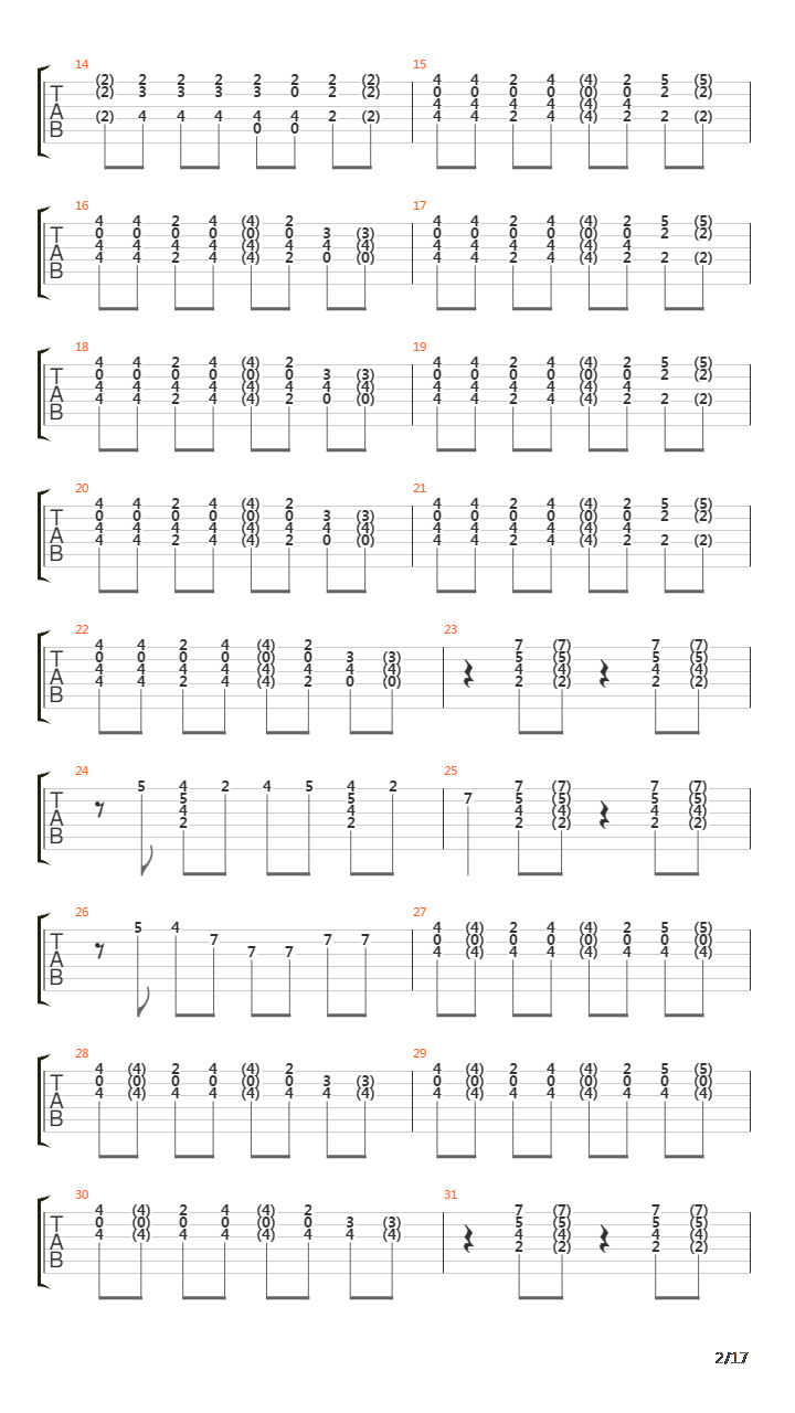 The Battle Of Evermore吉他谱